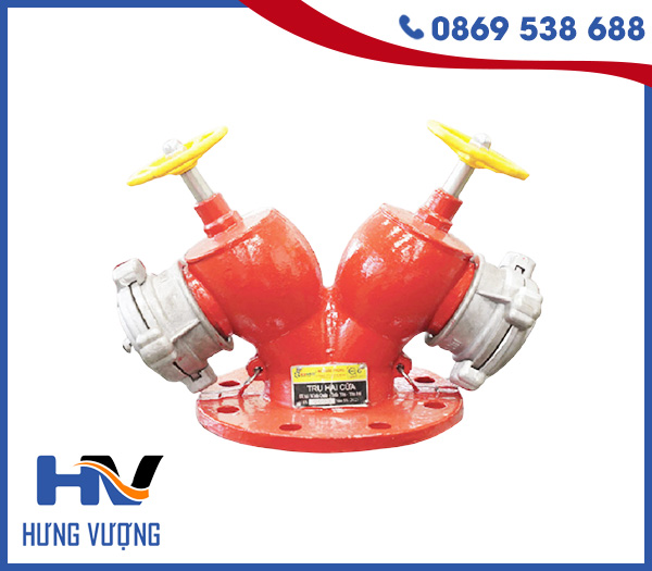 Trụ nước chữa cháy 2 cửa